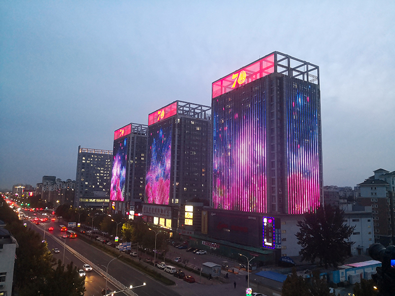 LED網(wǎng)格屏多少錢一個平方，安裝要注意哪些方面