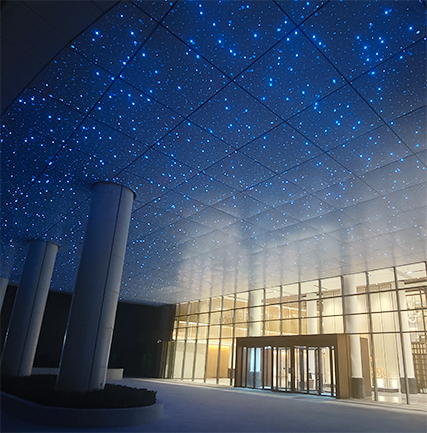 蘭州奧體中心LED網(wǎng)格屏項(xiàng)目