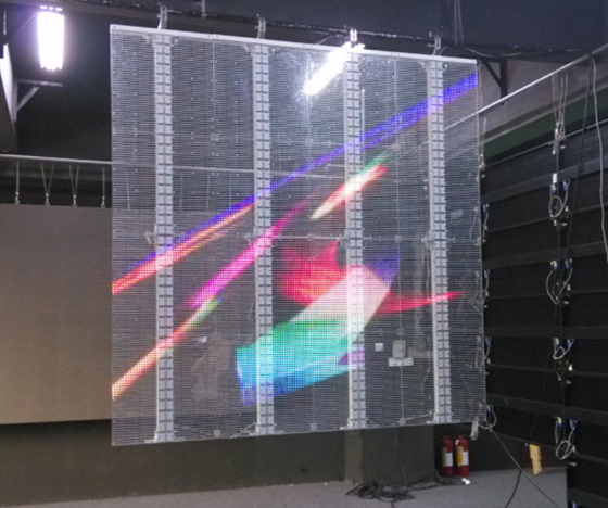 LED透明顯示屏P10什么意思？常見的型號類型