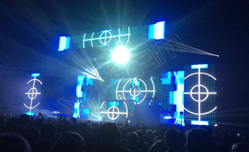 立陶宛系舞臺背景LED顯示屏 MJ4打造