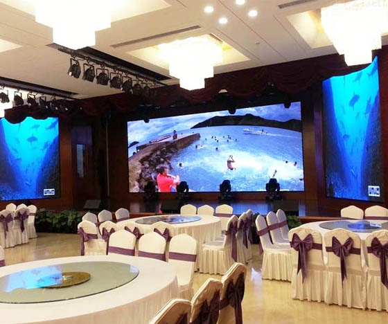 婚慶LED顯示屏作用及布置，婚慶LED大屏幕多少錢?