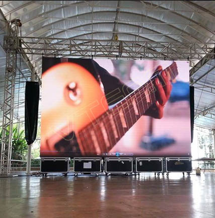 巴西舞臺(tái)租賃LED顯示屏 An6.9