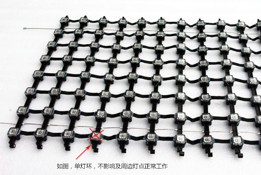 業(yè)內(nèi)首發(fā) LED網(wǎng)格軟屏斷點(diǎn)續(xù)傳原理及應(yīng)用優(yōu)勢