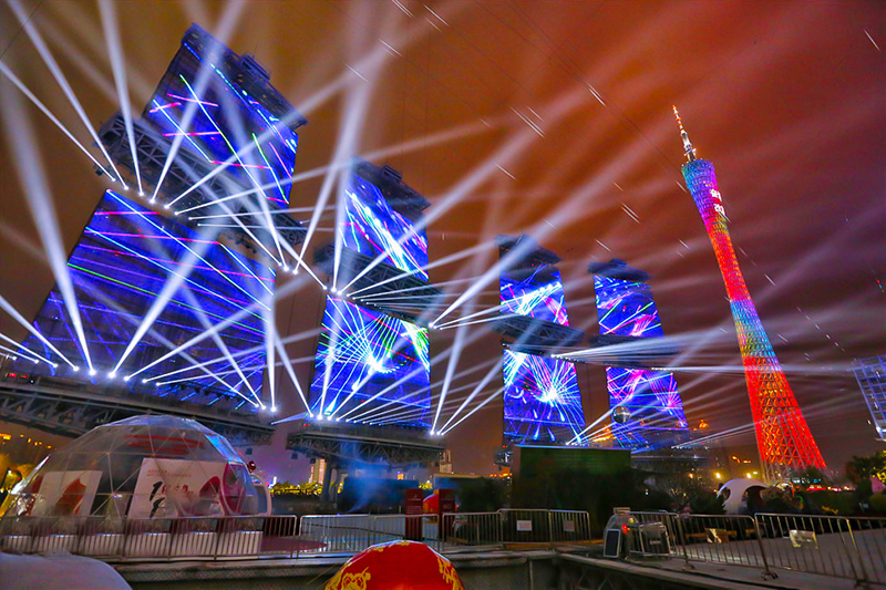 廣州海心沙亞運公園帆屏項目