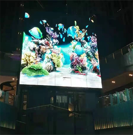 杭州愛(ài)尚里L(fēng)ED透明屏項(xiàng)目